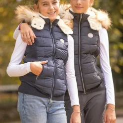 Hot Eden by Pénélope - Doudoune sans manches enfant Newroge Marine