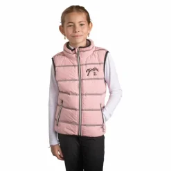 Online Eden by Pénélope - Doudoune sans manches enfant Anouck poudré Rose