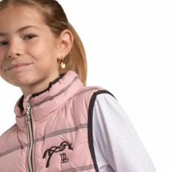 Online Eden by Pénélope - Doudoune sans manches enfant Anouck poudré Rose