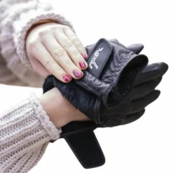 Eden by Pénélope - Gants d'équitation enfant Lyoni Noir Best