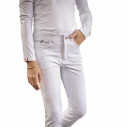 Eden by Pénélope - Pantalon d'équitation enfant Fun Blanc Hot