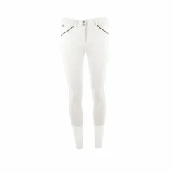 Eden by Pénélope - Pantalon d'équitation fille Point Sellier Blanc Outlet