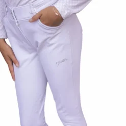 Eden by Pénélope - Pantalon d'équitation fille Élégance Blanc Best