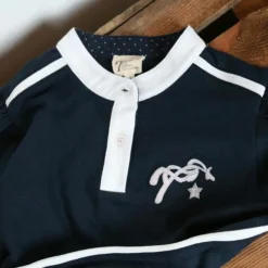 Eden by Pénélope - Polo manches courtes enfant Evrim Marine New