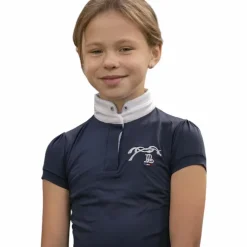 Clearance Eden by Pénélope - Polo manches courtes enfant Madrid Marine