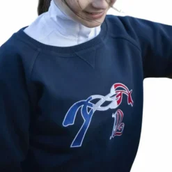 Hot Eden by Pénélope - Sweat enfant Chloé Marine