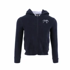 Eden by Pénélope - Sweat manches longues enfant Capu Towel Marine Best