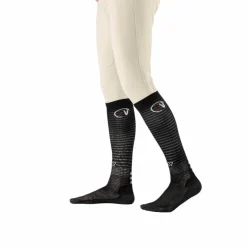 Sale Ego7 - Chaussettes d'équitation Air Socks Noir