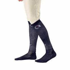 Best Ego7 - Chaussettes d'équitation Air Socks Marine