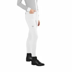 Ego7 - Pantalon d'équitation femme Jumping EJ Blanc Clearance