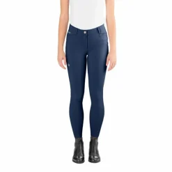 Ego7 - Pantalon d'équitation femme jumping EJ steel blue Bleu