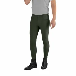 Ego7 - Pantalon d'équitation homme Jumping EJ army green Vert Outlet
