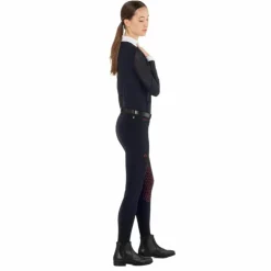 New Ego7 - Pantalon d'équitation femme Jumping LA Marine