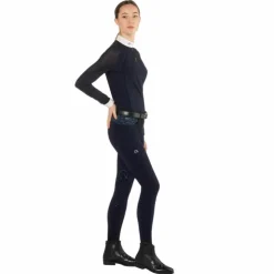New Ego7 - Pantalon d'équitation femme Jumping LA Marine