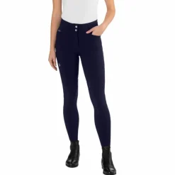 Hot Ego7 - Pantalon d'équitation femme Jumping CA Marine