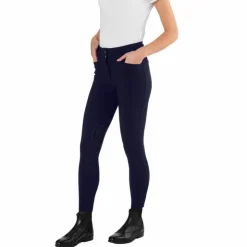 Hot Ego7 - Pantalon d'équitation femme Jumping CA Marine
