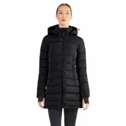 Clearance Ego7 - Parka manches longues femme Era Padded Noir