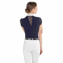 Ego7 - Polo de concours manches courtes femme Rita Marine Clearance