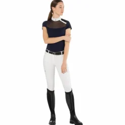 Ego7 - Polo de concours manches courtes femme Nina Marine Clearance