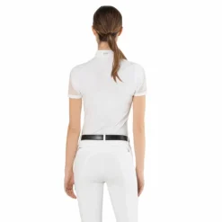 Online Ego7 - Polo de concours manches courtes femme Teresa Blanc