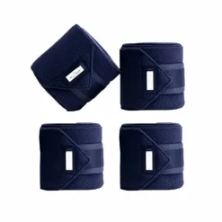 Equestrian Stockholm - Bandes de polo Midnight Blue (x4) Marine Best