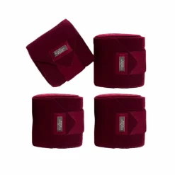 Equestrian Stockholm - Bandes de polo (x4) Bordeaux
