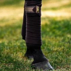 Clearance Equestrian Stockholm -  Bandes de Polo Golden brown (x4) Marron