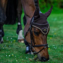 Discount Equestrian Stockholm - Bonnet pour cheval Golden Brown