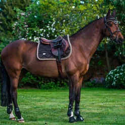 Discount Equestrian Stockholm - Bonnet pour cheval Golden Brown