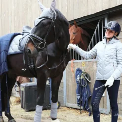 Equestrian Stockholm - Bonnet pour cheval Crystal Grey New