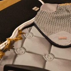 Equestrian Stockholm - Bonnet pour cheval Crystal Grey New