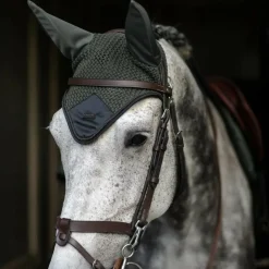 Discount Equestrian Stockholm - Bonnet pour chevaux Modern Avenue Green armé Vert