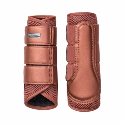 Equestrian Stockholm - Guêtres fermées Classic Mesh Coral Orange