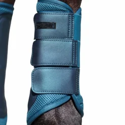 Sale Equestrian Stockholm - Guêtres fermées Classic Mesh Teal Blue Bleu