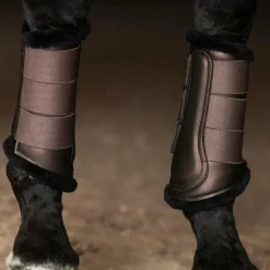 Discount Equestrian Stockholm - Guêtres fermées Mocha Marron