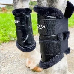 Equestrian Stockholm - Guêtres fermées Black Edition x2 New