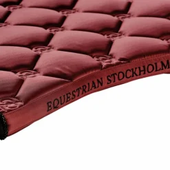 Equestrian Stockholm - Tapis de selle Soft Rouge Outlet