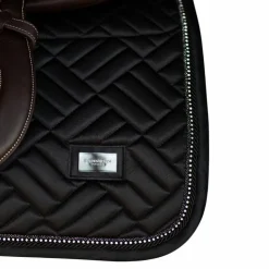 Equestrian Stockholm - Tapis de selle Crystal Noir