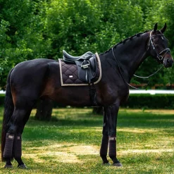 Equestrian Stockholm - Tapis de dressage Golden Brown Marron Outlet