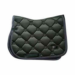 Equestrian Stockholm - Tapis de selle Avenue Green armé Vert Discount