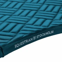 Best Equestrian Stockholm - Tapis de selle Modern Teal Blue Bleu