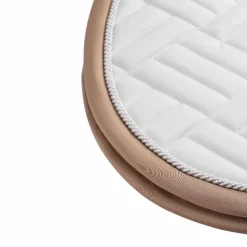 Equestrian Stockholm - Tapis de selle Modern White / sand Blanc Discount