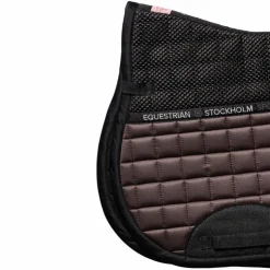 Equestrian Stockholm - Tapis de selle Sportive Mocha Marron Discount