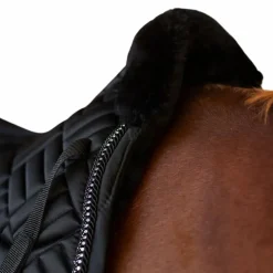 Equestrian Stockholm - Tapis de dressage Crystal Noir Hot