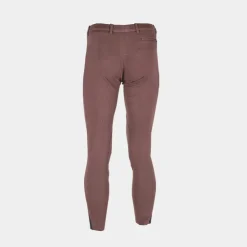 Equicomfort - Pantalon d'équitation homme Basic Lycra Chocolat Marron Clearance