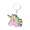 Equi-kids - Porte-clés tête de licorne rose New