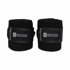 Best Equiline - Bandes de repos Stable (x2) Noir