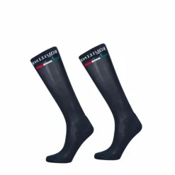 Hot Equiline - Chaussettes d'équitation (x1) Marine