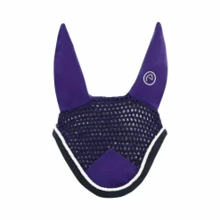Equithème - Bonnet chasse-mouches Polyfun violet/marine Online