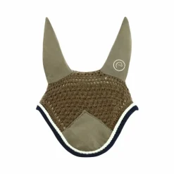 Online Equithème - Bonnet chasse-mouches Polyfun taupe